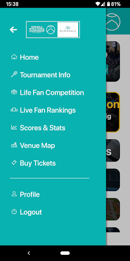 Android application Mubadala WTC screenshort