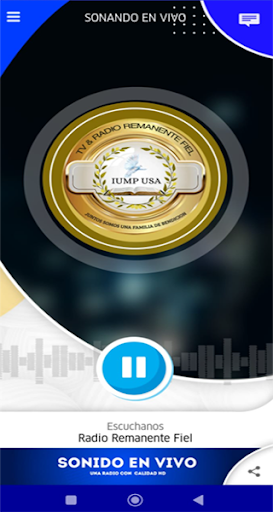 Android application TV & RADIO REMANENTE FIEL screenshort