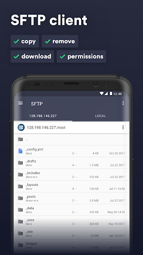 Termius - SSH/SFTP and Telnet client 5.2.0 Screenshots 3