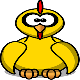 Angry Chicken games 2017 egg knock down icon