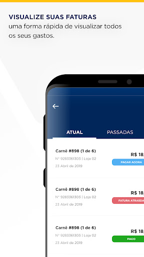 Cartão Roldão Pay Screen 3