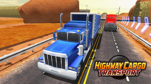 Android application Highway Cargo Truck Simulator screenshort
