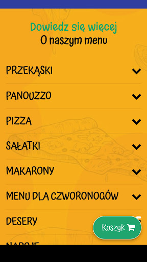 Android application Restobar Szamanko screenshort