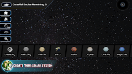 screenshot of Universe Space Simulator 3D