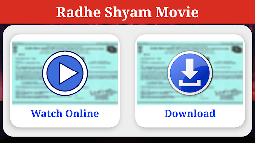 Radhe Shyam Full Movie HD Screen 2