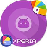 XPERIA ON™ | O Purple Theme 🎨Design For SONY icon