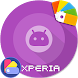 XPERIA ON™ | O Purple Themeテーマ