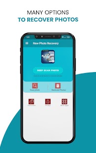 Recover deleted photos Restore Screenshot