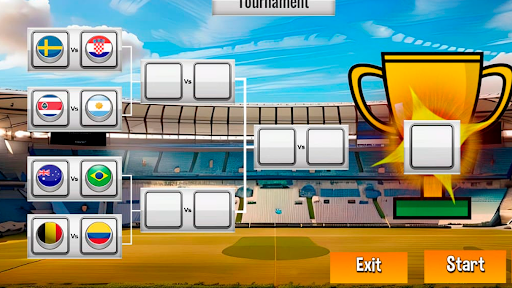 Android application Soccer Tournament screenshort