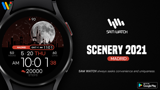Android application SamWatch Scenery 2021 Spain screenshort