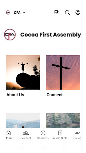 Android application Cocoa First Assembly screenshort