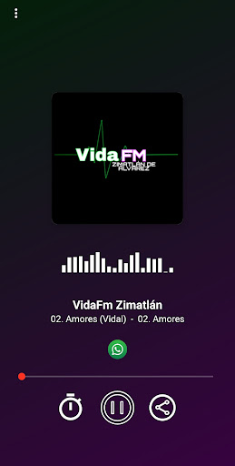 Android application VidaFm Zimatlán screenshort