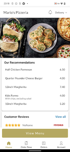 Marios Pizzeria Screen 2