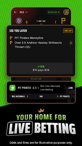 DraftKings Sportsbook & Casino screenshot 2