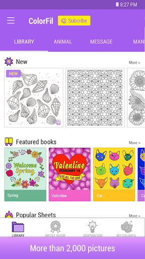 ColorFil - Adult Coloring Book Screenshot 4 - AppWisp.com