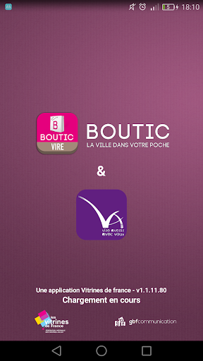Android application Boutic Vire screenshort