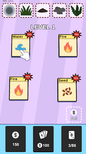 Android application Element Stack screenshort