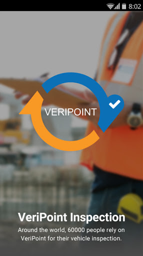 Android application Veri-Point Equipment Inspectio screenshort