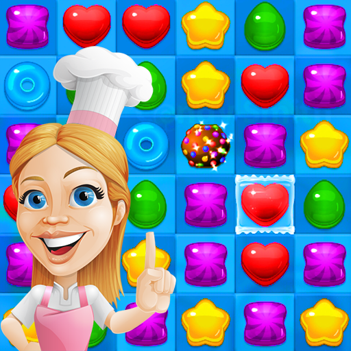 Candy Sweet Bomb Game - Match logo