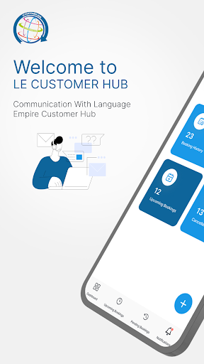Android application LE Customer Hub screenshort