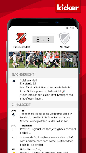 Android application SG Gießmannsdorf screenshort