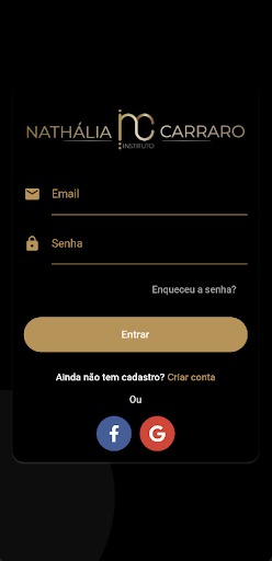 Android application Dra Nathália Carraro screenshort