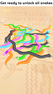Tangled Puzzle - Snake Sort