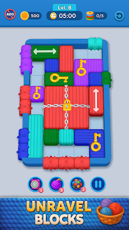 Game screenshot Thread Color: Block Jam Puzzle apk download