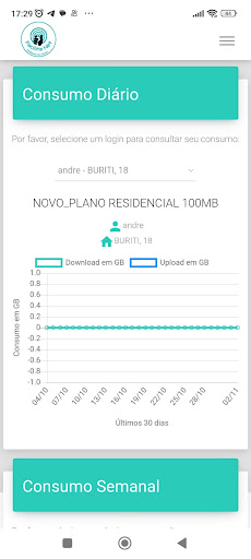 Central Assinante Facilitanet Screen 2