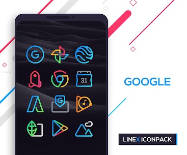 LineX Icon Pack + FREE APK 3
