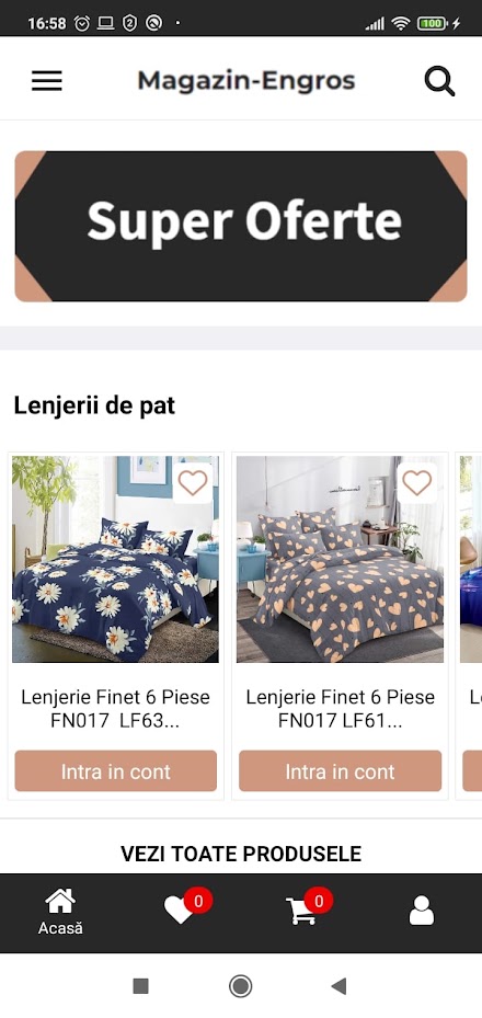 Engros Lenjerii de pat Screen 2