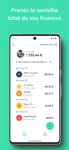 Aperçu de l'application