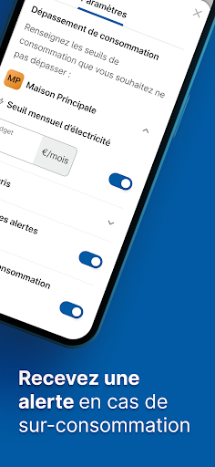 MySelectra Suivi Conso Énergie Screen 3