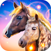 Wild Horse Clan: Animal Simulator - groom a herd!