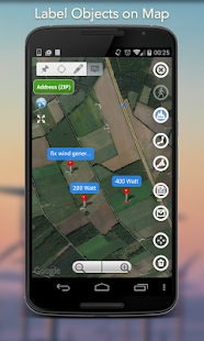 Planimeter - GPS area measure Captura de pantalla