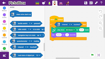 screenshot of Coding, Robotics & AI app for kids - PictoBlox
