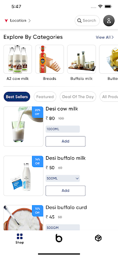 App screenshot