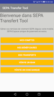 Aperçu de l'application