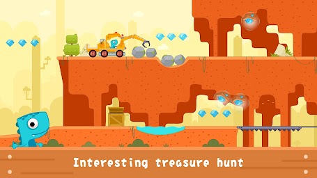 Dino Max The Digger 2  - Rex driving adventure game