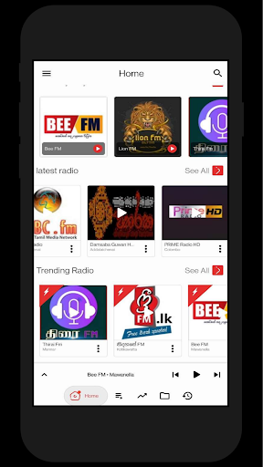 Sri Lanka Radio Stations Screen 2