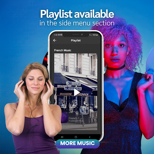French Music app Screen 3