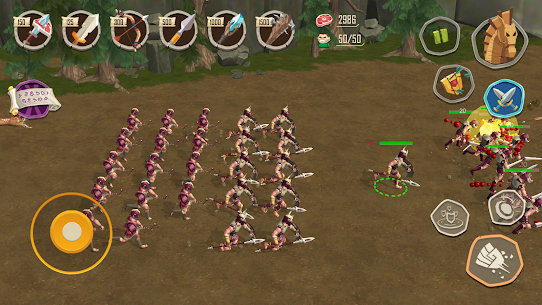 Trojan War: Sparta Warriors MOD APK (Vô Hạn Tiền) 1