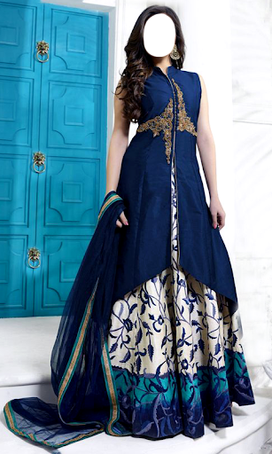 Women Full Frock Photo Suit Screen 3