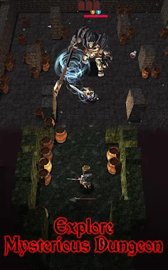 Darkest Rogue 3D:Slingshot RPG - Screenshot 1