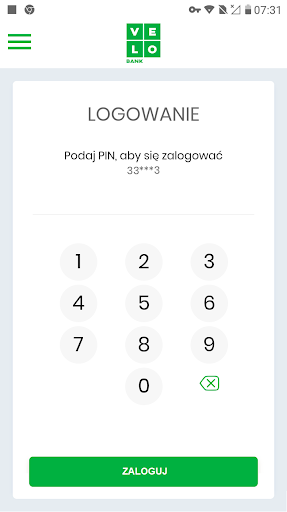 Android application VeloToken screenshort
