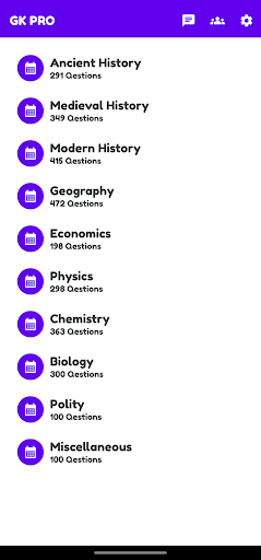 GK PRO : SSC MCQ App Screen 3