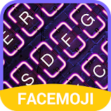Neon Emoji Keyboard Theme icon
