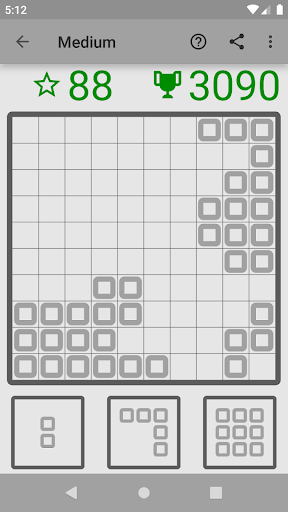 Android application Block Puzzle Game screenshort