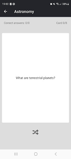 Just Flashcards Screenshot 3 - AppWisp.com