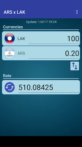 Argentine Peso x Laotian Kip Screen 2
